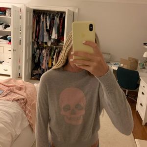 27 Miles Malibu skull sweater